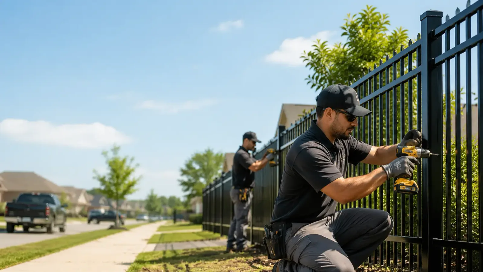 Metal Fence Installation in Hampton, CT